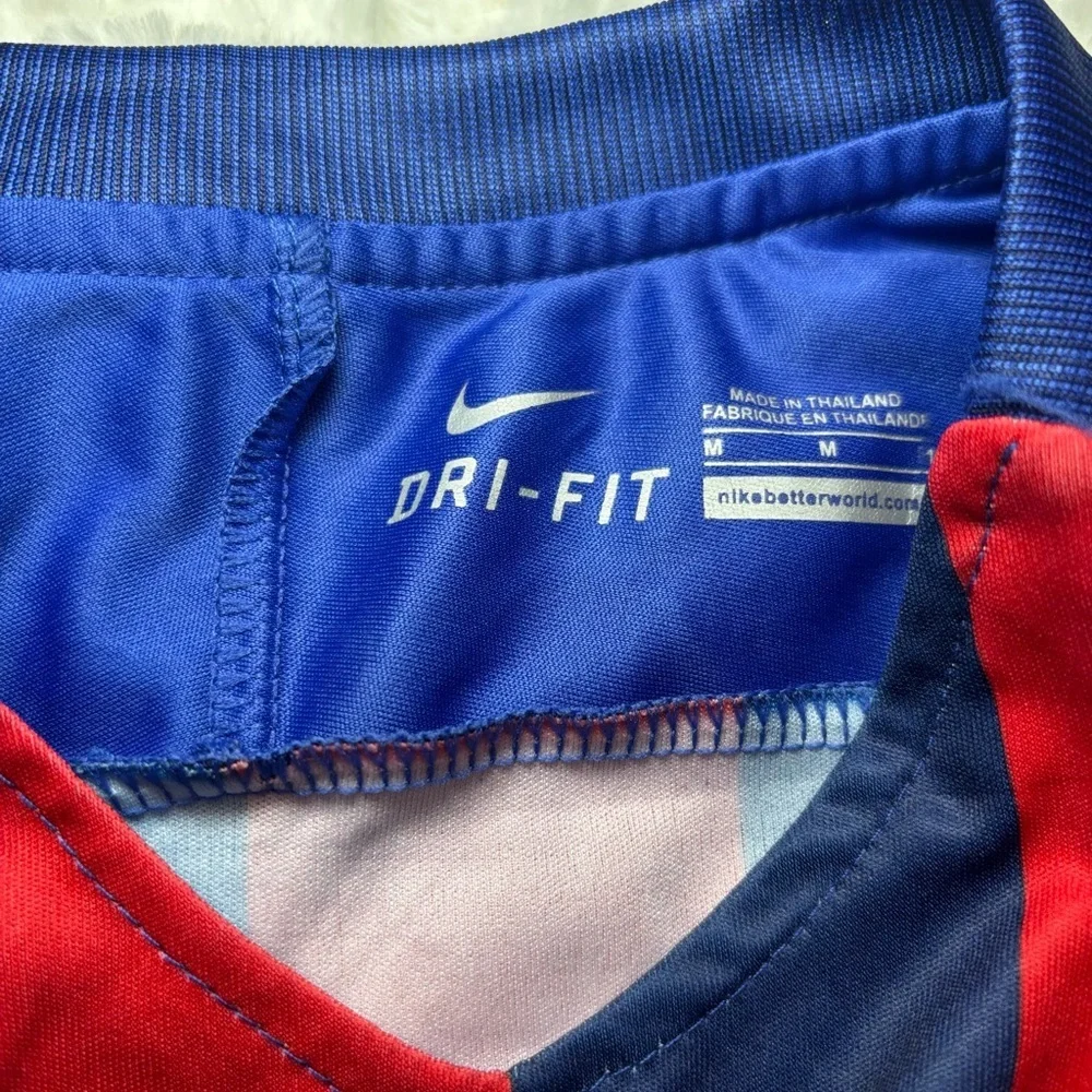 Nike Barcelona Blue and Red Striped Jersey